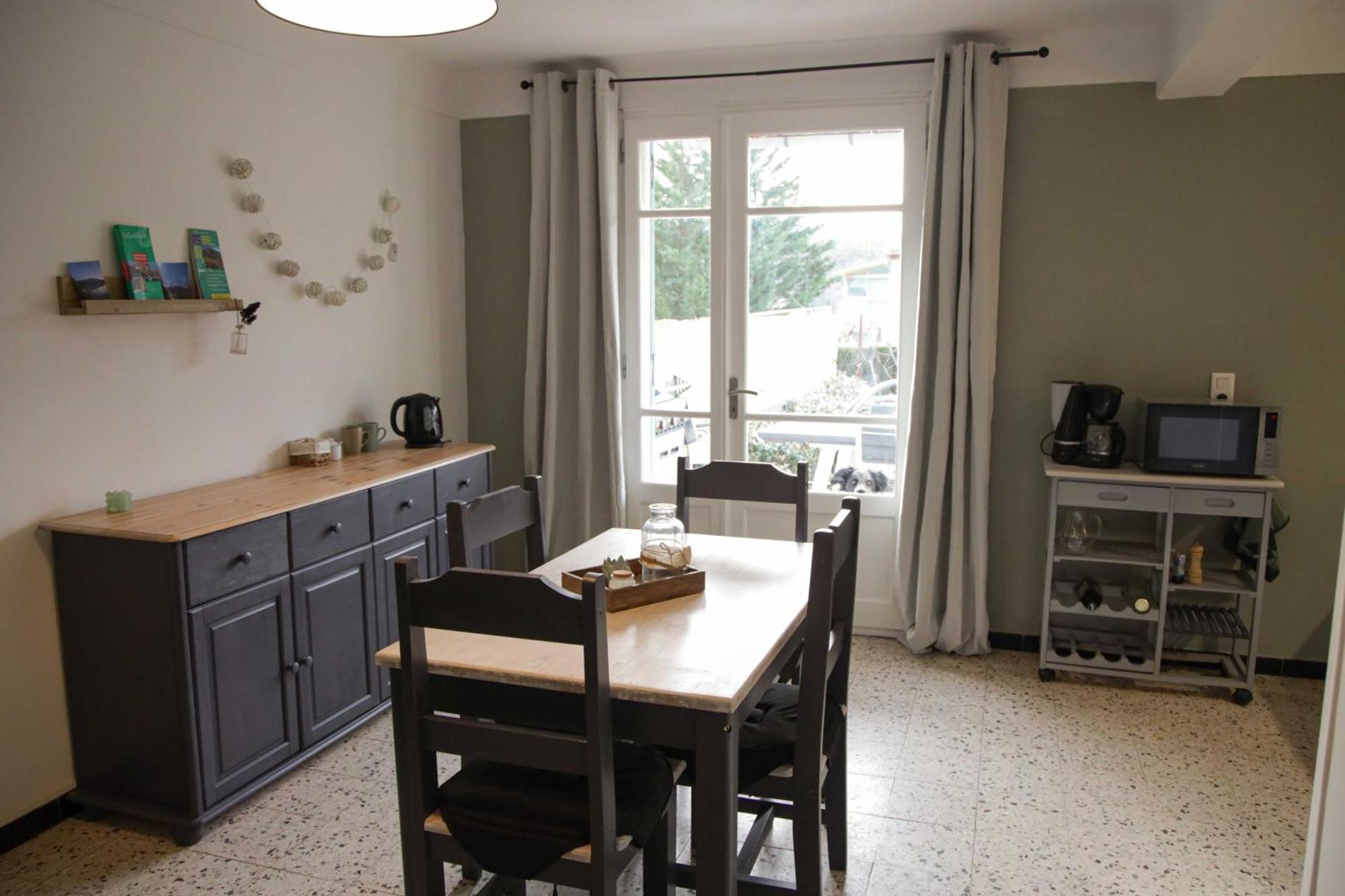 El Sola - Appartement Avec Acces Piscine Et Jardin Corneilla-de-Conflent Eksteriør billede