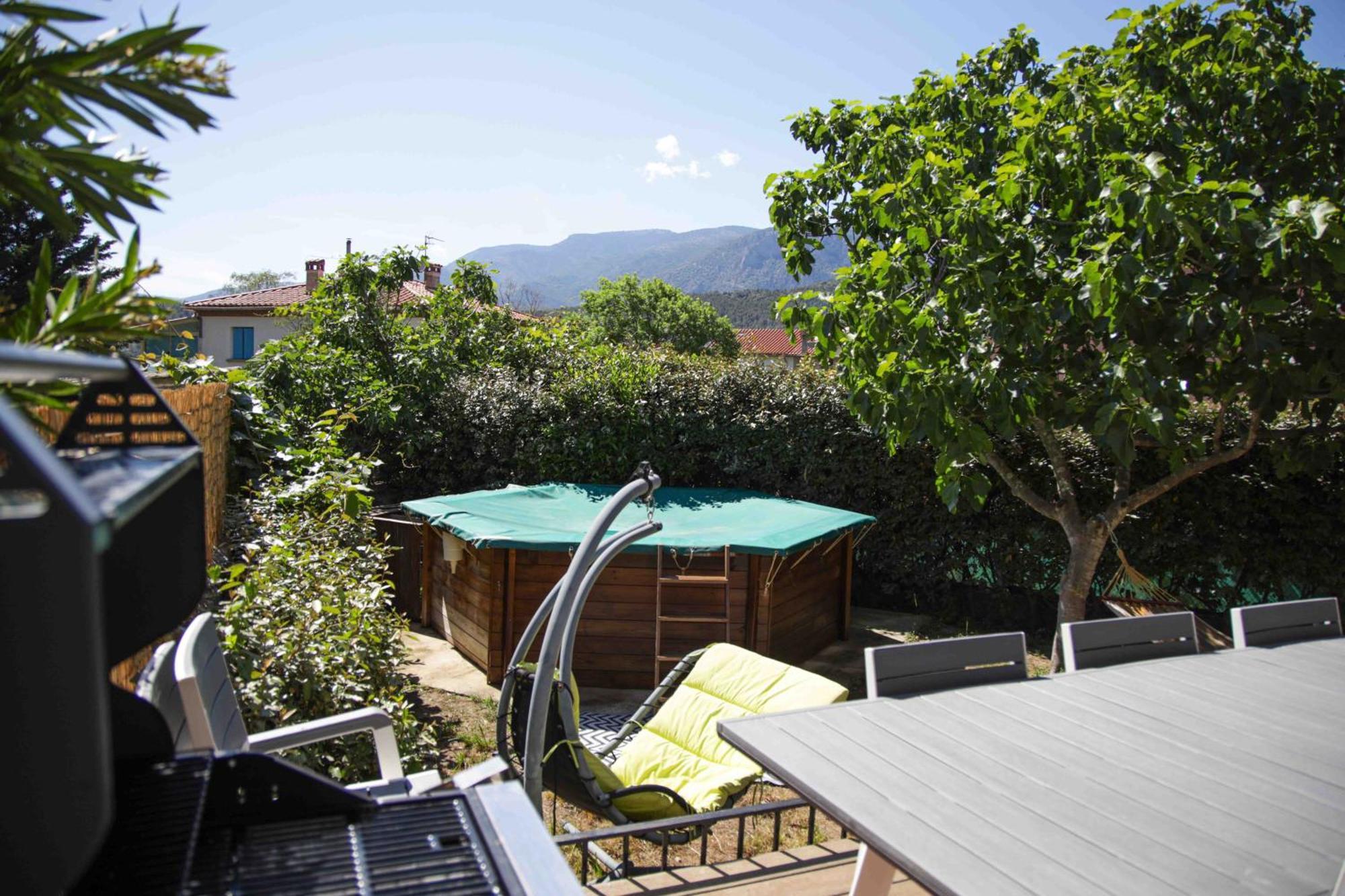 El Sola - Appartement Avec Acces Piscine Et Jardin Corneilla-de-Conflent Eksteriør billede